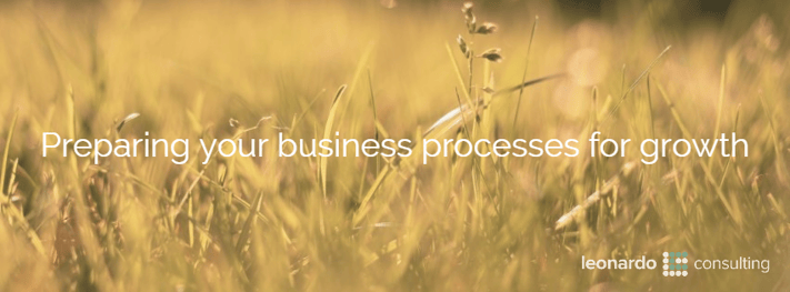 Preparing your business processes for growth